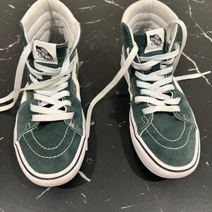 Vans White and Light green Casual Shoes